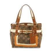 Pre-owned Canvas shoulder-bags Louis Vuitton Vintage , Brown , Dames