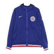 NBA Dri-Fit Hoodie met Capuchon Nike , Blue , Heren