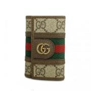 Pre-owned Fabric key-holders Gucci Vintage , Brown , Unisex