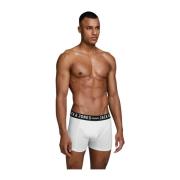 Comfortabele katoenen boxershorts pakket Jack & Jones , White , Heren