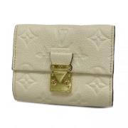 Pre-owned Leather wallets Louis Vuitton Vintage , White , Dames