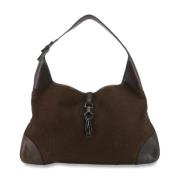 Pre-owned Fabric shoulder-bags Gucci Vintage , Brown , Dames