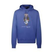 Hoodie Sweatshirt Ralph Lauren , Blue , Heren