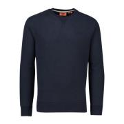 Donkerblauwe Trui Superdry , Blue , Heren