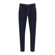 Blauwe Slim Fit Jeans van Denim Emporio Armani , Blue , Heren