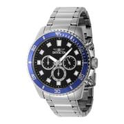 Pro Diver Quartz Horloge - Zwarte Wijzerplaat Invicta Watches , Gray ,...