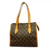 Pre-owned Fabric shoulder-bags Louis Vuitton Vintage , Brown , Dames