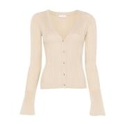 Gouden Sweaters voor Vrouwen Liu Jo , Beige , Dames