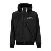 Windrunner Geweven Windbreaker Jas Zwart Nike , Black , Heren