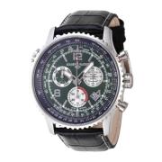 Flight Commander Groene Wijzerplaat Quartz Horloge Invicta Watches , G...