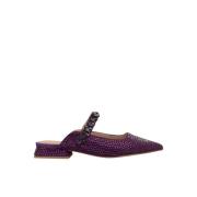 Rhinestone mule Alma EN Pena , Purple , Dames