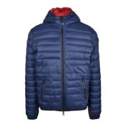 Nylon Puffer Jas U.s. Polo Assn. , Blue , Heren