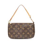 Pre-owned Canvas louis-vuitton-bags Louis Vuitton Vintage , Brown , Da...