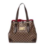 Pre-owned Canvas louis-vuitton-bags Louis Vuitton Vintage , Brown , Da...