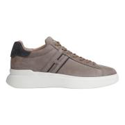 Suede Clay Sneakers Hogan , Beige , Heren