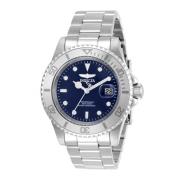 Pro Diver Kwarts Horloge Blauwe Wijzerplaat Invicta Watches , Gray , H...