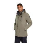 Khaki Winterjas Reset , Green , Heren