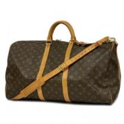 Pre-owned Fabric handbags Louis Vuitton Vintage , Brown , Dames