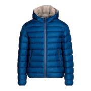 Blauwe Winterjas met Ritssluiting Colmar , Blue , Heren