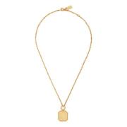 Gouden Charms Hanger Ketting Vintage Stijl Chloé , Yellow , Dames