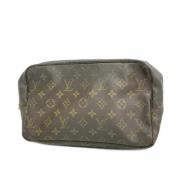 Pre-owned Fabric pouches Louis Vuitton Vintage , Brown , Dames