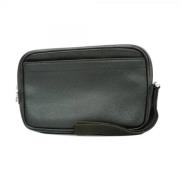 Pre-owned Fabric clutches Louis Vuitton Vintage , Black , Heren