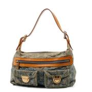 Pre-owned Denim louis-vuitton-bags Louis Vuitton Vintage , Blue , Dame...