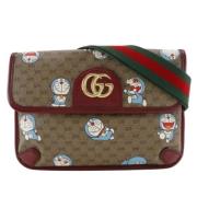 Pre-owned Canvas gucci-bags Gucci Vintage , Brown , Dames