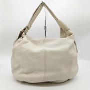 Pre-owned Leather gucci-bags Gucci Vintage , White , Dames