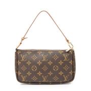 Pre-owned Canvas louis-vuitton-bags Louis Vuitton Vintage , Brown , Da...