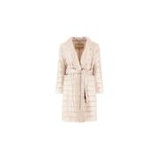 Nylonjas met hoge taille Herno , Beige , Dames