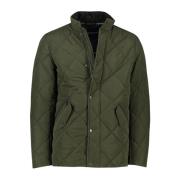 Groene Gewatteerde Jas Barbour , Green , Heren