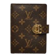 Pre-owned Canvas home-office Louis Vuitton Vintage , Brown , Dames