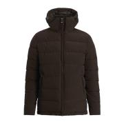 Capuchon Pufferjas Oscar Jacobson , Brown , Heren