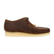 Heren Beeswax Wallabee Lifestyle Schoen Clarks , Brown , Heren