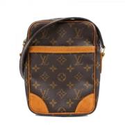 Pre-owned Fabric shoulder-bags Louis Vuitton Vintage , Brown , Dames