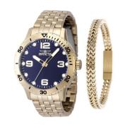 Blauwe wijzerplaat quartz horloge - Specialty Collection Invicta Watch...