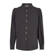 Elegante Vrouwelijke Zwarte Blouse Sofie Schnoor , Black , Dames