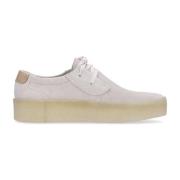 Off White Suede Heren Lifestyle Schoen Clarks , White , Heren