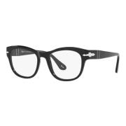 Zwarte Brillenmonturen PO 3270V Persol , Black , Unisex