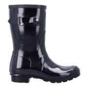 Zwarte Gesloten Schoenen, Waterdichte Instaplaarzen Hunter , Black , D...