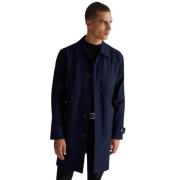 Blauwe Trenchcoat voor mannen Liu Jo , Blue , Heren