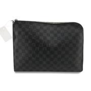 Pre-owned Canvas home-office Louis Vuitton Vintage , Black , Dames