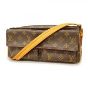 Pre-owned Fabric louis-vuitton-bags Louis Vuitton Vintage , Brown , Da...