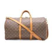 Pre-owned Canvas louis-vuitton-bags Louis Vuitton Vintage , Brown , Da...