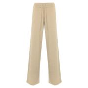 Kasjmier Wijde Beige Broek MC2 Saint Barth , Beige , Dames