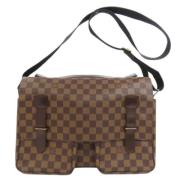 Pre-owned Canvas louis-vuitton-bags Louis Vuitton Vintage , Brown , Da...