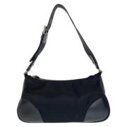 Pre-owned Canvas prada-bags Prada Vintage , Black , Dames