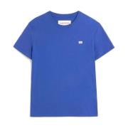 Casual Katoenen T-Shirt in Zwart Valentino Garavani , Blue , Heren