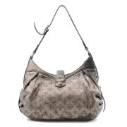 Pre-owned Leather shoulder-bags Louis Vuitton Vintage , Gray , Dames